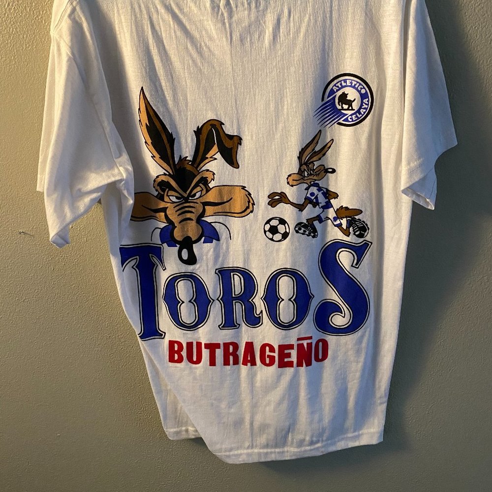 Vintage Mexican Soccer / Futbol Shirt - Toros Butrageno - 90's